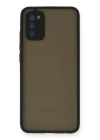 BFS  Samsung Galaxy A02S Kılıf Montreal Silikon Kapak - Siyah