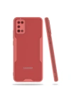 BFS  Samsung Galaxy A02S Kılıf Platin Silikon - Pembe