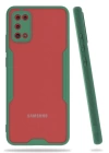 BFS  Samsung Galaxy A02S Kılıf Platin Silikon - Yeşil