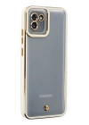 BFS  Samsung Galaxy A03 Kılıf Liva Lens Silikon - Beyaz