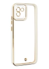 BFS  Samsung Galaxy A03 Kılıf Liva Lens Silikon - Beyaz