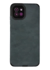 BFS  Samsung Galaxy A03 Kılıf Loop Deri Silikon - Lacivert