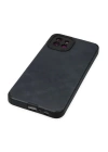 BFS  Samsung Galaxy A03 Kılıf Loop Deri Silikon - Lacivert
