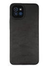 BFS  Samsung Galaxy A03 Kılıf Loop Deri Silikon - Siyah
