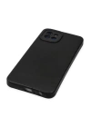 BFS  Samsung Galaxy A03 Kılıf Loop Deri Silikon - Siyah