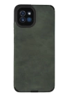 BFS  Samsung Galaxy A03 Kılıf Loop Deri Silikon - Yeşil
