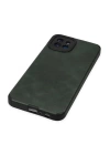 BFS  Samsung Galaxy A03 Kılıf Loop Deri Silikon - Yeşil