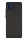 BFS  Samsung Galaxy A03 Kılıf Montreal Silikon Kapak - Lacivert