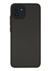 BFS  Samsung Galaxy A03 Kılıf Montreal Silikon Kapak - Siyah