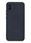 BFS  Samsung Galaxy A03 Kılıf Nano içi Kadife Silikon - Lacivert