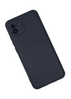 BFS  Samsung Galaxy A03 Kılıf Nano içi Kadife Silikon - Lacivert