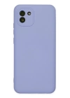 BFS  Samsung Galaxy A03 Kılıf Nano içi Kadife Silikon - Lila