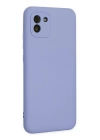BFS  Samsung Galaxy A03 Kılıf Nano içi Kadife Silikon - Lila