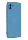 BFS  Samsung Galaxy A03 Kılıf Nano içi Kadife Silikon - Mavi