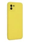 BFS  Samsung Galaxy A03 Kılıf Nano içi Kadife Silikon - Sarı