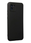 BFS  Samsung Galaxy A03 Kılıf Nano içi Kadife Silikon - Siyah