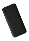 BFS  Samsung Galaxy A03 Kılıf Nano içi Kadife Silikon - Siyah