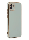 BFS  Samsung Galaxy A03 Kılıf Volet Silikon - Açık Yeşil