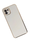 BFS  Samsung Galaxy A03 Kılıf Volet Silikon - Beyaz