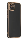 BFS  Samsung Galaxy A03 Kılıf Volet Silikon - Siyah