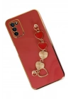 BFS  Samsung Galaxy A03S Kılıf Esila Silikon - Kırmızı