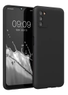 BFS Samsung Galaxy A03S Kılıf First Silikon - Siyah