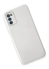 BFS  Samsung Galaxy A03S Kılıf Glass Kapak - Beyaz