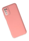 BFS  Samsung Galaxy A03S Kılıf Lansman Glass Kapak - Pembe