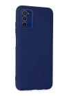 BFS  Samsung Galaxy A03S Kılıf Lansman Glass Kapak - Sky Blue