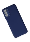 BFS  Samsung Galaxy A03S Kılıf Lansman Glass Kapak - Sky Blue