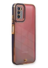 BFS  Samsung Galaxy A03S Kılıf Liva Lens Silikon - Mavi