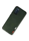 BFS  Samsung Galaxy A03S Kılıf Loop Deri Silikon - Yeşil