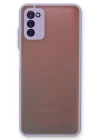 BFS  Samsung Galaxy A03S Kılıf Montreal Silikon Kapak - Mor