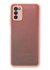 BFS  Samsung Galaxy A03S Kılıf Montreal Silikon Kapak - Pembe