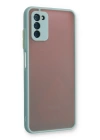 BFS  Samsung Galaxy A03S Kılıf Montreal Silikon Kapak - Turkuaz
