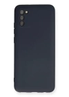 BFS  Samsung Galaxy A03S Kılıf Nano içi Kadife Silikon - Lacivert