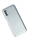 BFS  Samsung Galaxy A03S Kılıf Nano içi Kadife Silikon - Sky Blue