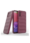 BFS  Samsung Galaxy A03S Kılıf Optimum Silikon - Bordo