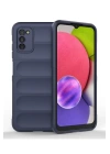 BFS  Samsung Galaxy A03S Kılıf Optimum Silikon - Lacivert