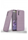 BFS  Samsung Galaxy A03S Kılıf Optimum Silikon - Mor