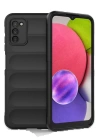 BFS  Samsung Galaxy A03S Kılıf Optimum Silikon - Siyah