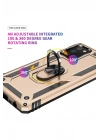 BFS Samsung Galaxy A03S Kılıf Sofya Yüzüklü Silikon Kapak - Gold