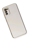 BFS  Samsung Galaxy A03S Kılıf Volet Silikon - Beyaz