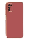 BFS  Samsung Galaxy A03S Kılıf Volet Silikon - Kırmızı