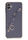 BFS  Samsung Galaxy A04 Kılıf Esila Silikon - Gri