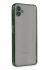 BFS Samsung Galaxy A04 Kılıf Lensli Silikon - Yeşil