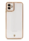 BFS  Samsung Galaxy A04 Kılıf Liva Lens Silikon - Rose