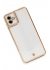 BFS  Samsung Galaxy A04 Kılıf Liva Lens Silikon - Rose