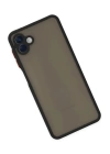BFS  Samsung Galaxy A04 Kılıf Montreal Silikon Kapak - Siyah
