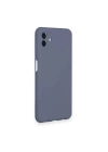 BFS  Samsung Galaxy A04 Kılıf Nano içi Kadife Silikon - Gri